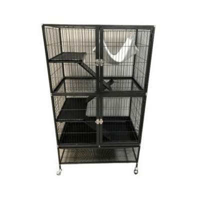 Arthur Ferret Cage Villa Azura - Black