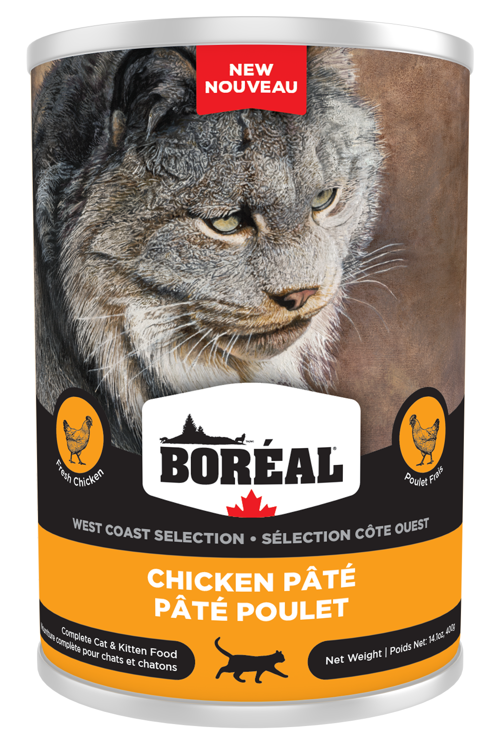 Boreal for Cats - Chicken Pate 14oz