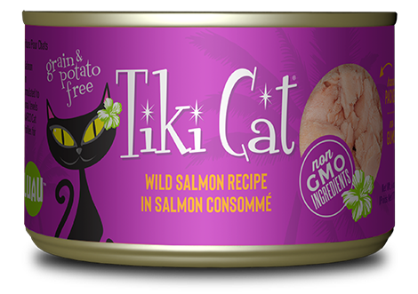 Tiki Cat - Luau Salmon 6oz