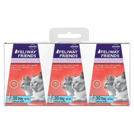 Feliway Friends 30 Day Diffuser Refill 3pack