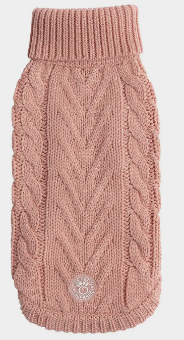 GF Pet Chalet Sweater - Pink Medium