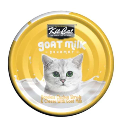 Kit Cat Goat Milk Gourmet - Chicken & Cheese 70g