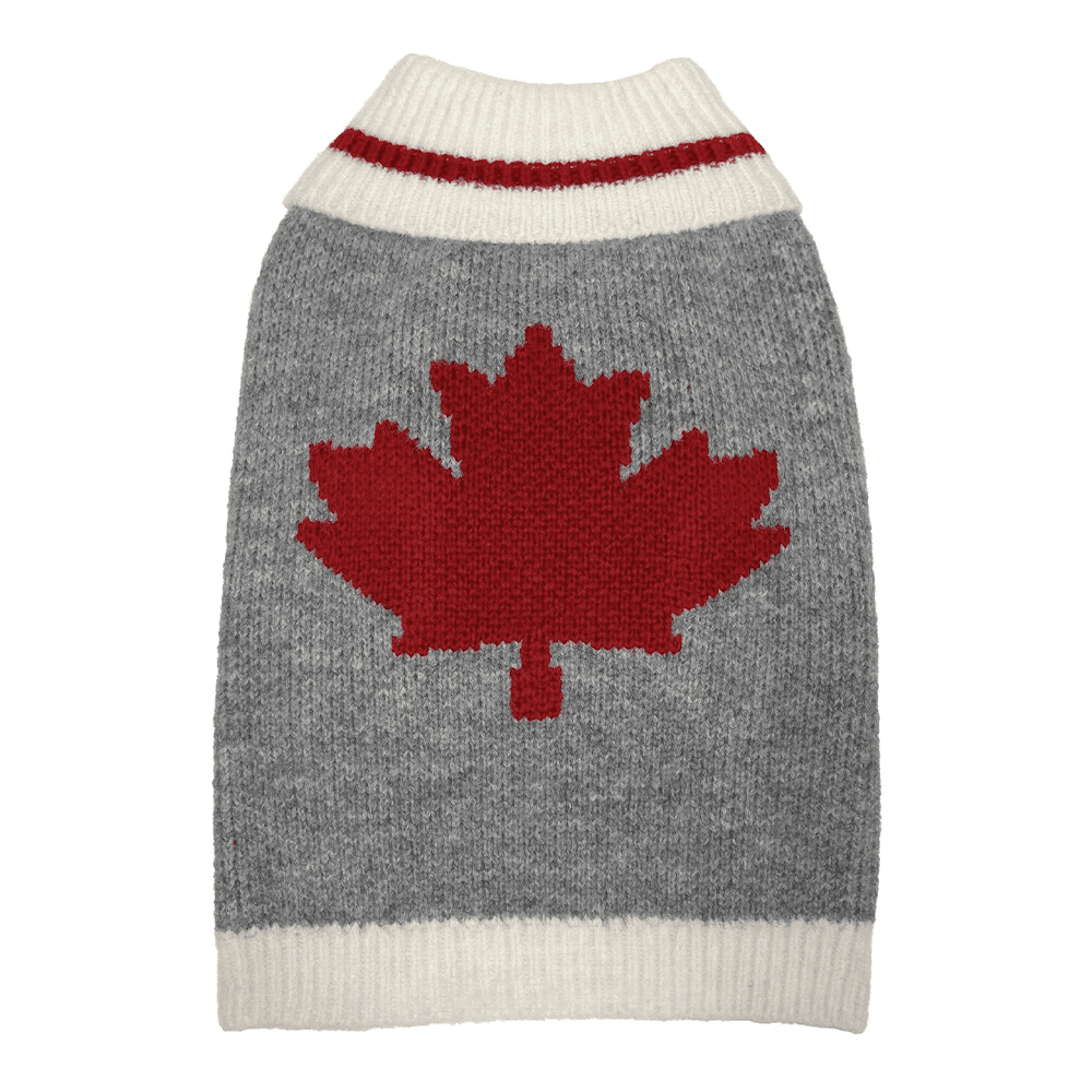 FouFou Dog Maple Leaf Sweater - XX-Large