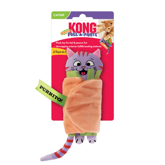 Kong Cat - Pull-A-Partz Purrito