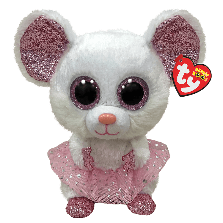 NINA - Ty Beanie Boos - Mouse Ballerina