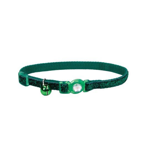 Coastal Cat Fashion Collar Green