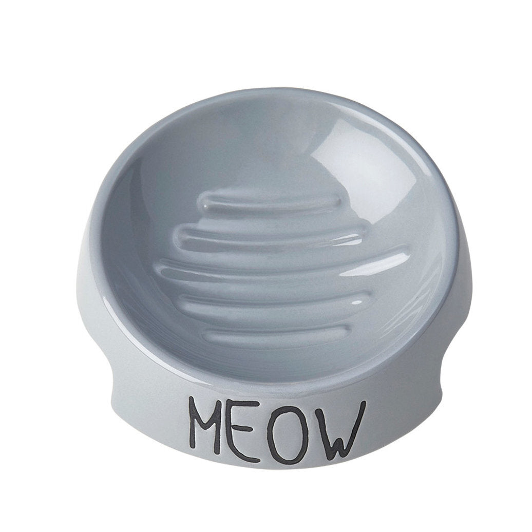 Petrageous Meow Bowl 5" Grey