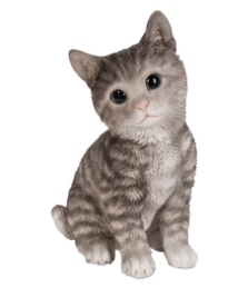 Pet Pals - GREY TABBY SITTING