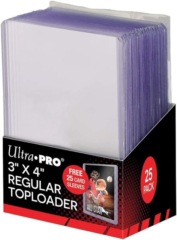 Topload 3x4 Regular Card Protector (25ct)