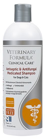 Veterinary Formula Antiseptic & Antifungal Shampoo 473ml