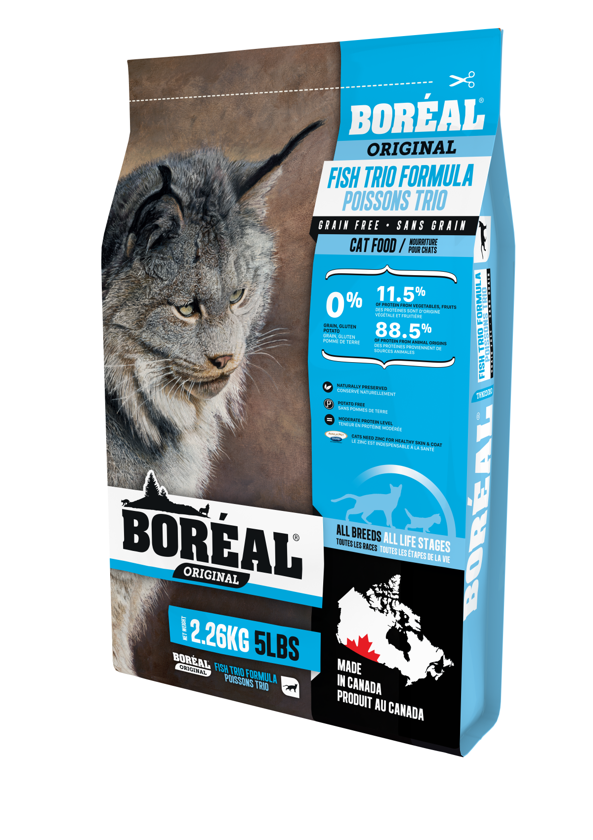 Boreal for Cats Fish Trio 2.27kg