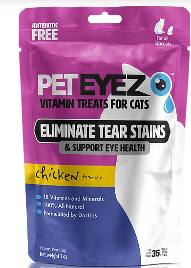 PetEyez Tear Stain Treat for Cats 1oz