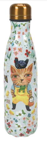 Country Cat Water Bottle