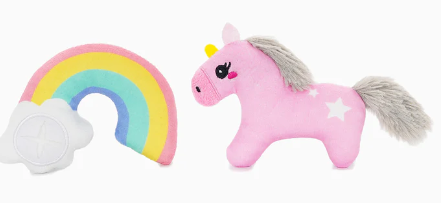 Hugsmart Meow Buddies Unicorn & Rainbow