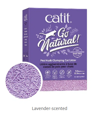 CATIT GO NATURAL PEA HUSK CLUMPING CAT LITTER 5.6 KG