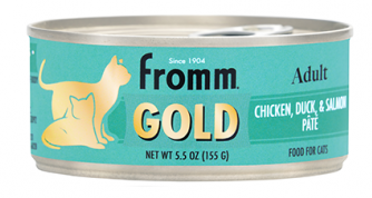 Fromm Gold for Cats - Chicken/Duck/Salmon Pate 5.5oz