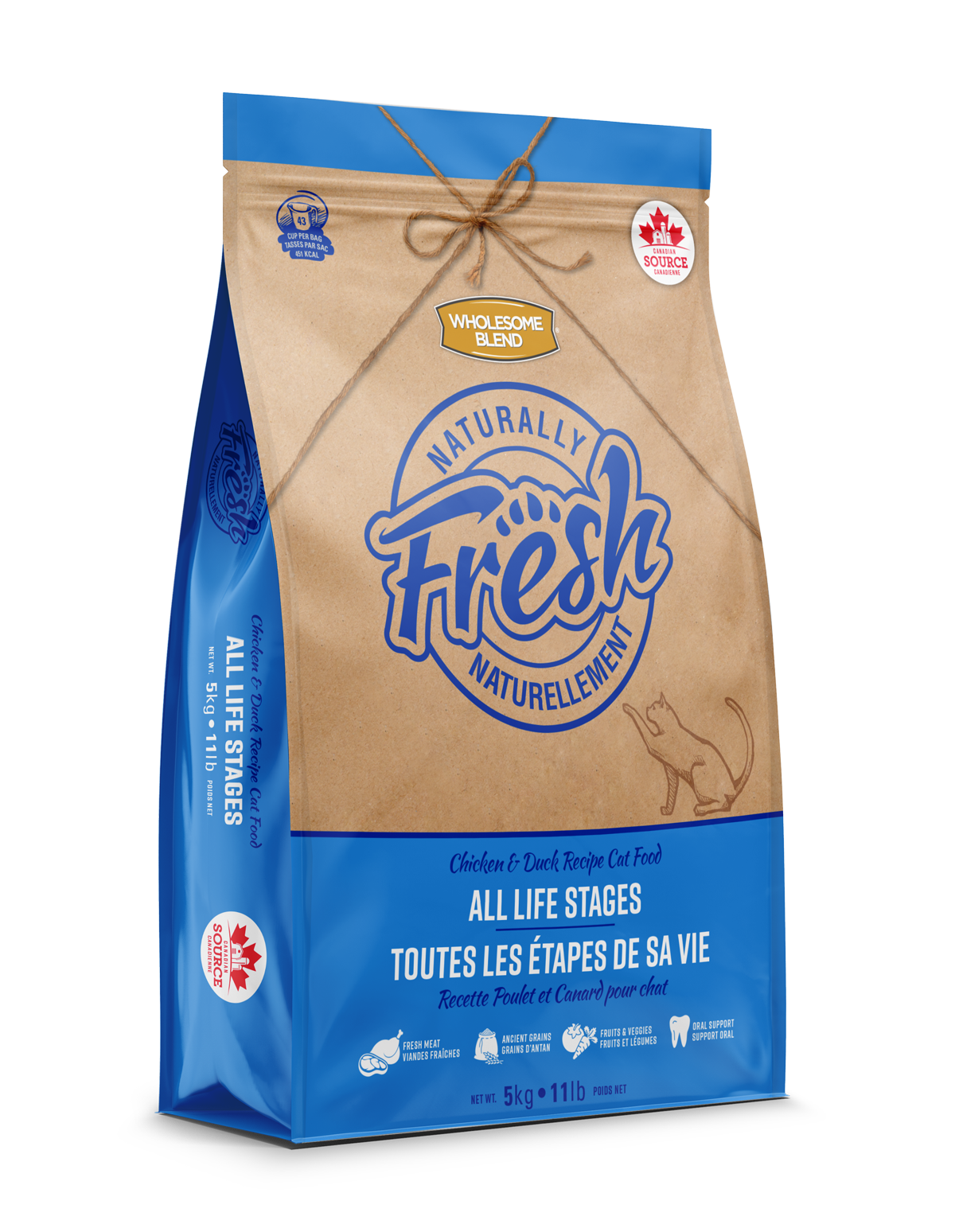 Wholesome Blend Naturally Fresh Cat - Chicken & Duck 2.27kg