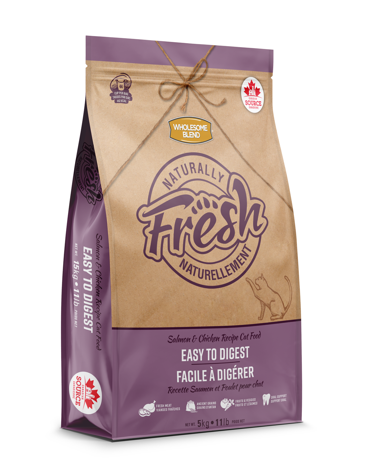 Wholesome Blend Naturally Fresh Cat - Salmon & Chicken 2.27kg