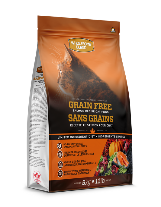 Wholesome Blend Grain-Free for Cats - Salmon 2.27kg