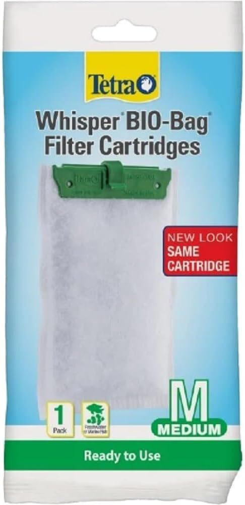 TETRA WHISPER BIO BAG FILTER CARTRIDGE - MEDIUM 1 PACK