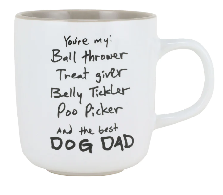 Simply Mud Best Dog Dad Mug 14oz