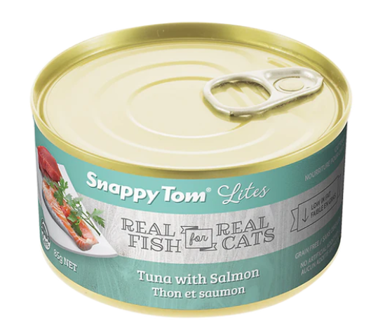 Snappy Tom - Lite Tuna with Salmon 5.5oz