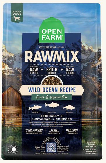 Open Farm Grain-Free Cat Food - RAWMIX Wild Ocean 2.25lb