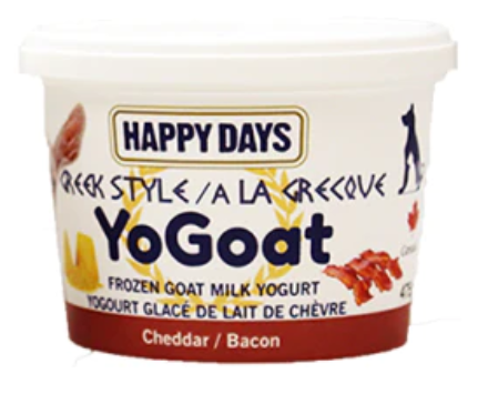 Happy Days Bacon & Cheddar Yo-Goat 475g