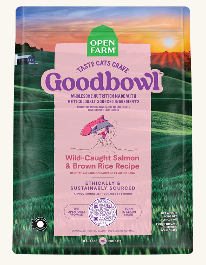 Open Farm Cat Food - Goodbowl Salmon 7lb