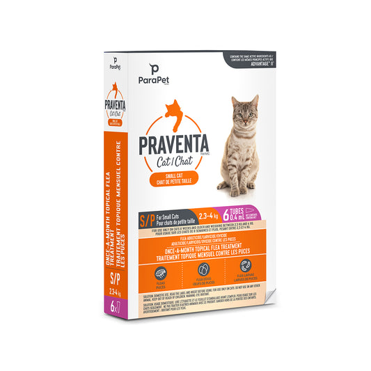 Praventa for Cats 2.3-4kg - 6 doses