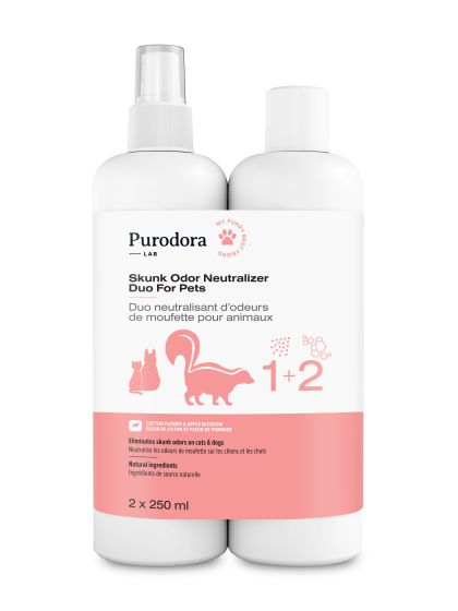 Purodora Lab Skunk Odour Neutralizer Shampoo & Spray Duo