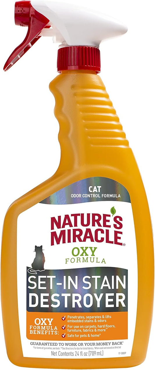 Nature's Miracle Oxy Stain Destroyer for Cats