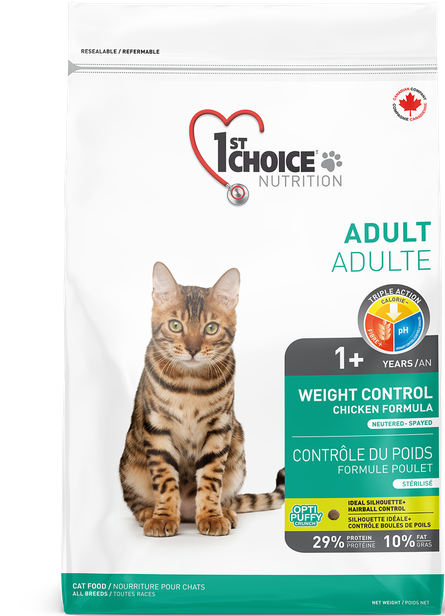 1st Choice for Cats - Weight Control 2.72kg