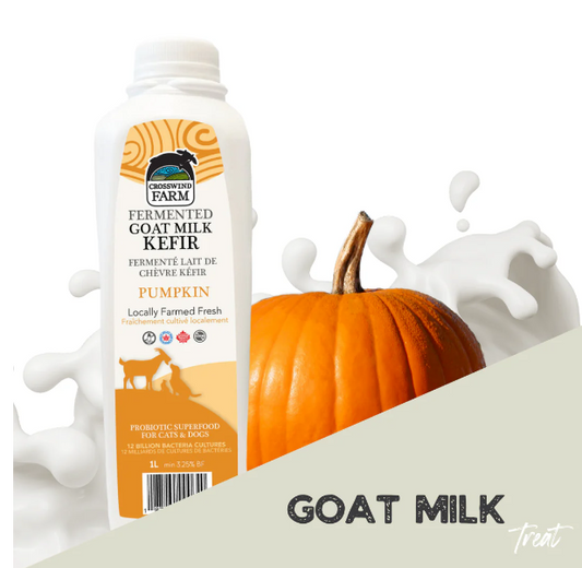 Crosswind Farms Goat Milk Kefir - Pumpkin 1L