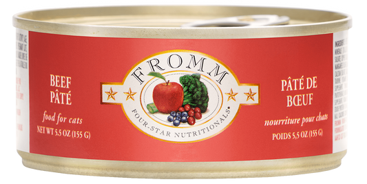 Fromm Beef Pate 5.5oz Cat Can