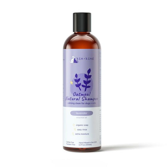 kin + kind Oatmeal Lavender Shampoo 12oz