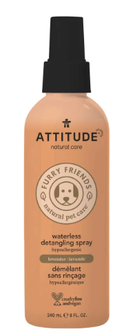 Attitude Itch Soothing Waterless Detangling Spray Lavender