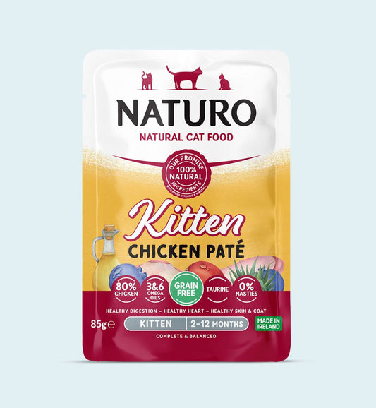 Naturo Kitten Pate Pouch 85g