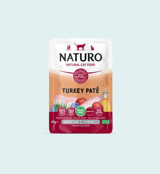 Naturo Cat Turkey Pate Pouch 85g