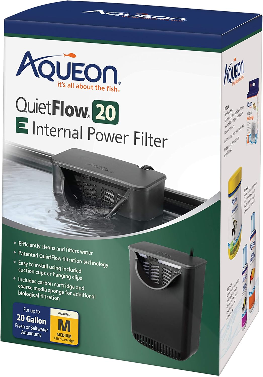 Aqueon Internal Filter 20G