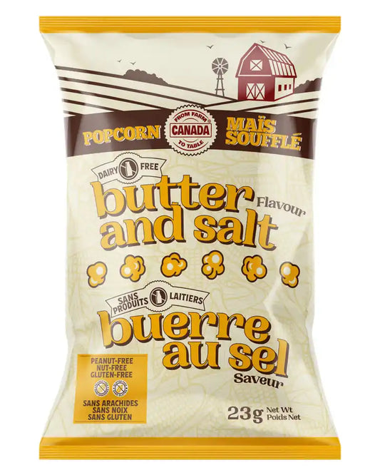 Popcorn - Butter & Salt - 23g