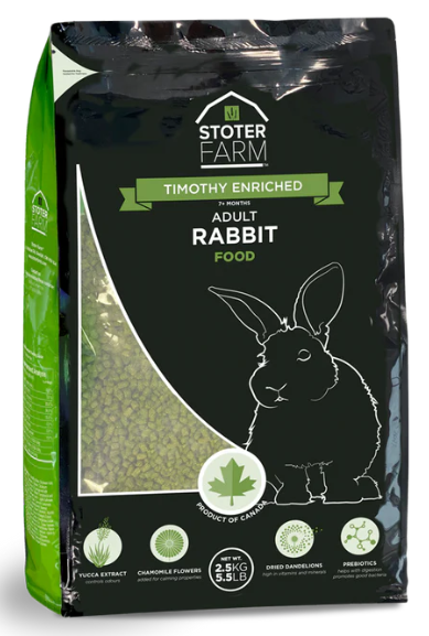 Stoter Farms - Timothy Enriched Adult Rabbit 2.5kg